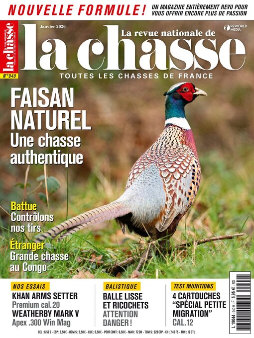 Title details for La Revue nationale de La chasse by Reworld Media Magazines - Available